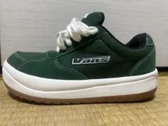 VANS スニーカー グリーン 厚底
