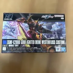 【新品】HG 1/144 グフイグナイテッド(ハイネ・ヴェステンフルス専用機)のサムネイル