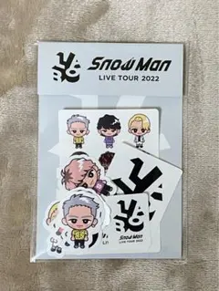 Snow Man スノラボ ステッカー フレークシール Labo