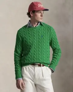 定価29700円　Polo Ralph Lauren ケーブルニット セーター