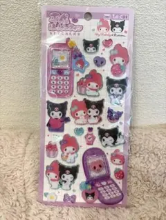 正規品　平成はっぴーフォン　マイメロクロミ　シール