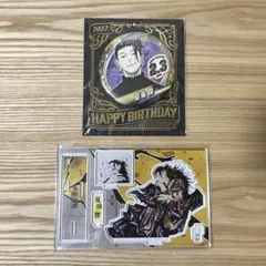呪術廻戦　バースデイ　夏油　【缶バッジ・名場面ジオラマフィギュア】
