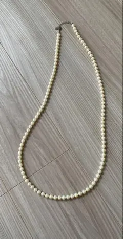 コットンパールネックレス