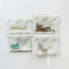 スワロフスキー ４種セット ビーズ Vカットストーン