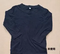 ネイビー 長袖カットソー サイズ100　綿10%