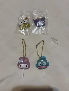 サンリオカラフルキャンディチャーム クロミ マイメロ ハンギョドン けろっぴ4個