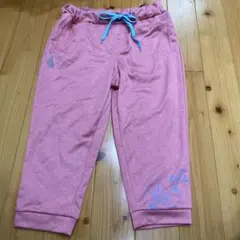 FILA フィットネスパンツ ピンク 3/4丈のサムネイル