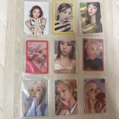 【TWICE】チェヨン トレカ9枚セット