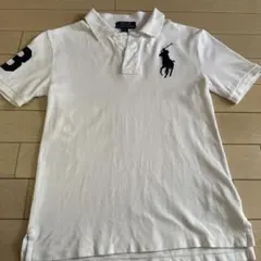 Polo Ralph Lauren ホワイト ポロシャツ ビッグポニー　S/P8