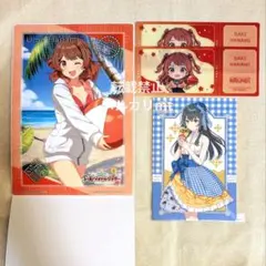 花海咲季 花海佑芽 月村手毬 チケット クリアポスター ポストカード 学マス