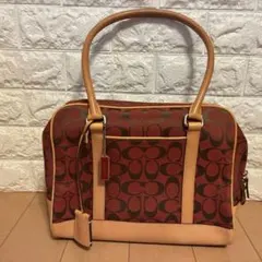 COACH ハンドバッグ E1R-6097 ブラウン/ベージュ