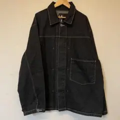 LAKOLE ラコレ 1stタイプ ブラックデニムジャケット L ビッグサイズ