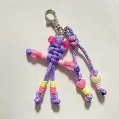パラコード　チャーム　ハンドメイド　キーホルダー