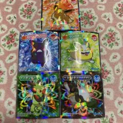 ポケットモンスターシールウエハース　　5枚セット