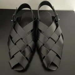 BOTTEGAVENETAレザーサンダルのサムネイル