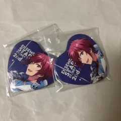 スタステ ハート缶バッジ 司