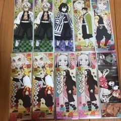 鬼滅の刃 ロングステッカーガム 10枚 セット