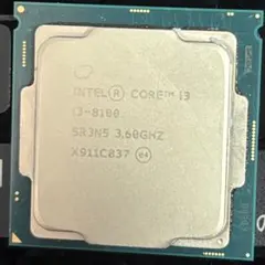 【安く売ります】Intel Core i3-8100 CPU 本体