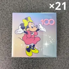 ミニー　Minnie　ディズニー　100周年　缶バッジ　ピンバッジ　レトロ