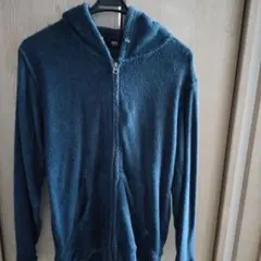 AZUL by moussy ジップアップパーカー ブルーのサムネイル