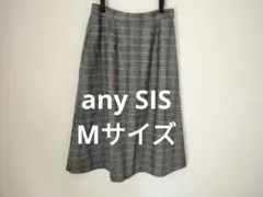 any SIS　Мサイズ　チェック柄　スカート