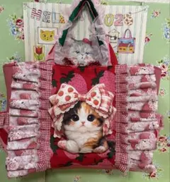 黒*こ様 猫ちゃんパネル ふわふわ着ぐるみ猫ちゃんトートバッグ - メルカリ