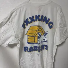 【訳あり】FR2 エフアールツー 半袖 Tシャツ ホワイト ウサギプリント