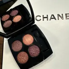 シャネル レキャトルオンブルツイード 02 プールプル　アイシャドウ