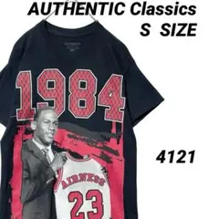 【希少】マイケルジョーダン Tシャツ 1984 ドラフト 両面プリント US古着