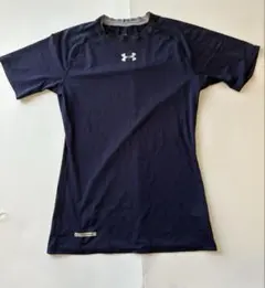 UNDER ARMOUR アンダーアーマー アンダーシャツ 半袖 ネイビーのサムネイル
