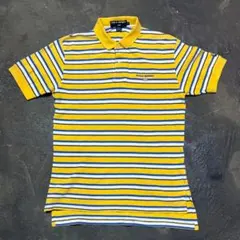 90s POLO SPORT RALPH LAUREN ボーダー半袖ポロシャツL