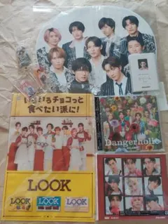 Snow Manうちわ、CD、CD購入特典、クリアファイル、マッサマンシール