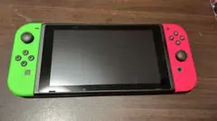 Nintendo Switch 箱あり　ジョイコン緑ピンク　ホリコンおまけ