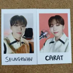 SEVENTEEN　スングァン　インスタントフォトステッカーカード