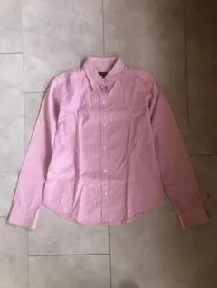 Ralph Lauren ピンクストライプシャツ サイズ7
