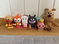 アンパンマンピープー人形 めいけんチーズぬいぐるみまとめ売りソフビ人形