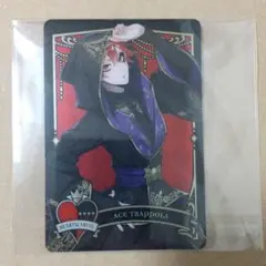 ツイステ グッズ ハーツラビュル寮 エース・トラッポラ メタリックカード 式典服