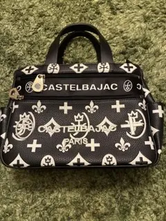 CASTELBAJAC トートバッグ 黒/白