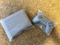 モノマスター付録2点。PlayStationキーホルダー＆じゃばら式財布