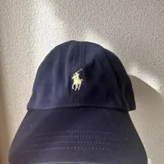 POLO RALPH LAUREN ネイビーベースボールキャップ 正規品