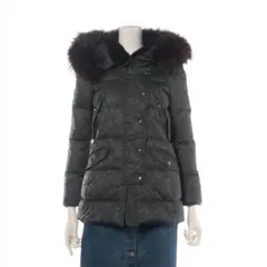 美品 タトラス 高級 Rライン ロトンダ ダウン 迷彩 カモフラ ネイビーのサムネイル