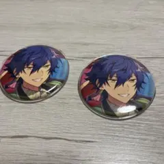 漣ジュン　イベコレ　缶バッジ　二つ