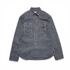 STUDIO D’ARTISAN ヒッコリーデニムワークシャツL ストライプのサムネイル