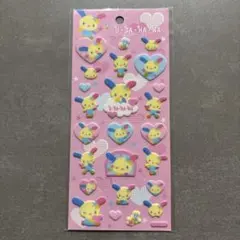 ウサハナ シール ぷっくりシール サンリオ 思い出のサンリオ平成デザイン