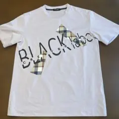 BLACK label グラフィックTシャツ パープル