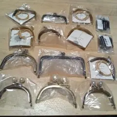 がま口 口金 16点セット