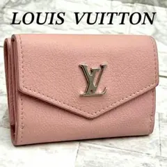 処分セール★ルイヴィトン　ポルトフォイユ　ロックミニ　ローズバレリーヌ　三つ折り