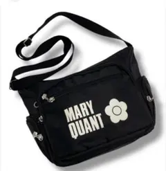 マリークワント ショルダーバッグ バック 軽量 ナイロン 黒