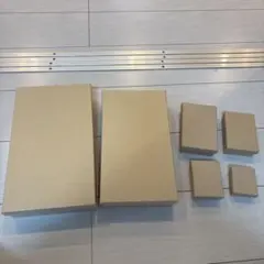 クラフト紙 ボックス6個セット