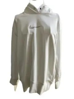 【NIKE】ナイキスウェットパーカー フーディ レディース　ホワイト / S